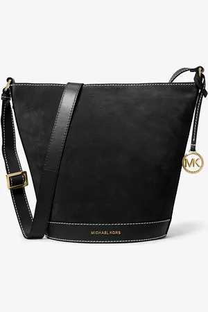 Michael Kors MKBolsa messenger em camurça pespontada Townsend -