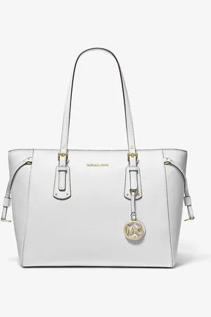 Michael Kors MKMala tote Voyager de pele granulada média -