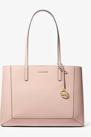 Michael Kors MKMala tote de couro saffiano Sallie grande -