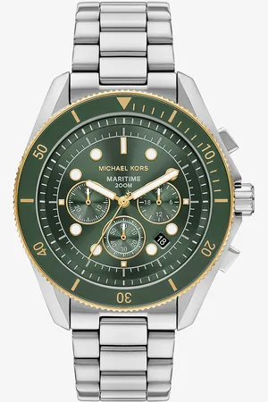 Michael Kors MKRelógio de dois tons Maritime de tamanho grande -