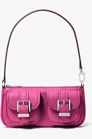 Michael Kors MKPochette em pele granulada Zoe pequena -
