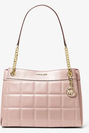 Michael Kors MKMala tote em pele acolchoada Susan média -
