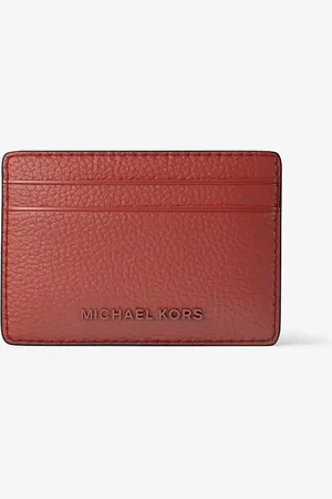 Michael Kors MKPorta-cartões em pele granulada Jet Set -