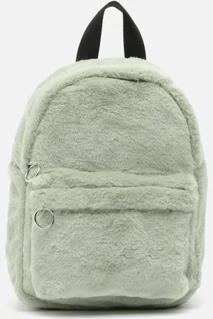MISAKO Furry Mochila efeito pelo