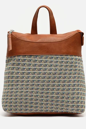 MISAKO Kusi mochila com estampado jacquard