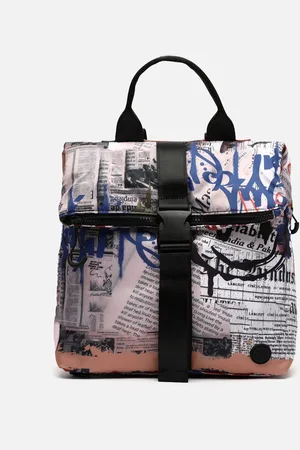 MISAKO Menphis-2 Mochila com aba de nylon reciclado