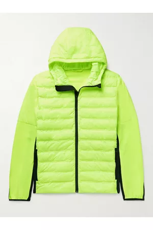 Aztech Mountain Homem Casaco ski - Ozone Panelled Nylon, Stretch-Jersey and Ripstop Hooded Ski Jacket