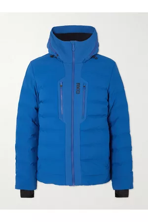 Colmar Homem Casaco ski - Logo-Print Quilted Hooded Down Ski Jacket
