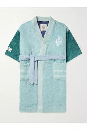 Gallery Dept. Homem Roupões de Banho - Chateau Josue Logo-Embroidered Upcycled Cotton-Terry Robe