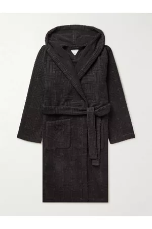 Bottega Veneta Homem Roupões de Banho - Cotton-Terry Jacquard Hooded Robe