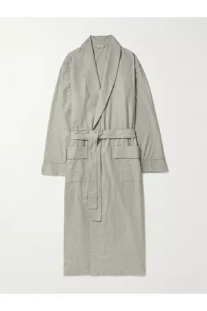 Zimmerli Homem Roupões de Banho - Heritage Cotton and Wool-Blend Flannel Robe