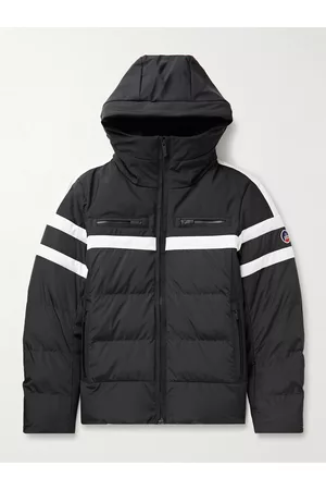 Fusalp Homem Casaco ski - Abelban Quilted Colour-Block Hooded Ski Jacket