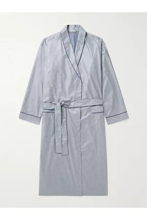 Zimmerli Homem Roupões de Banho - Belted Cotton-Jacquard Robe