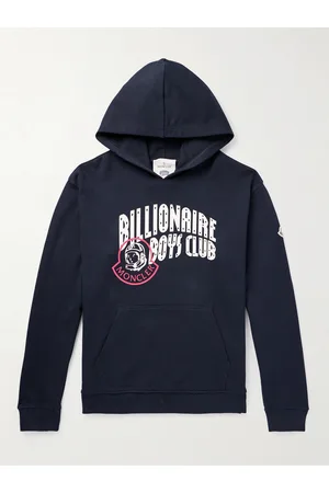 Logo-Print Appliquéd Cotton-Jersey Hoodie