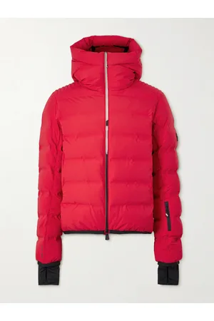 MONCLER GRENOBLE Logo-Print Quilted Shell and Jersey Hooded Down