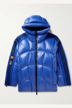 MONCLER GENIUS + adidas Originals shell-trimmed jersey wide-leg