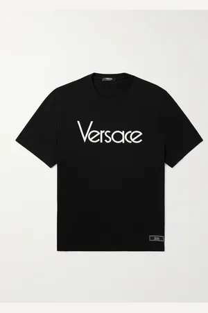 Camisola de Homem VERSACE Viscose Preto (50)