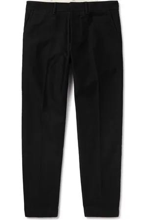 Tom Ford Straight-Leg Brushed Cotton-Satin Trousers