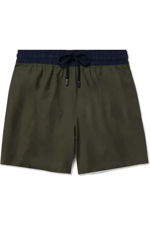 Vilebrequin Magnus Wide-Leg Mid-Length Wool Swim Shorts