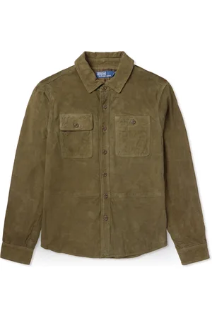 Ralph Lauren Suede Overshirt