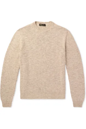Loro Piana Silk, Cashmere and Linen-Blend Sweater