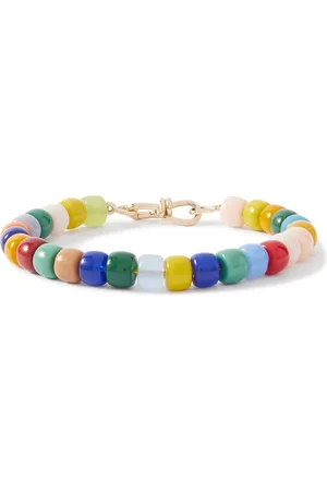 LUIS MORAIS Gold Beaded Bracelet