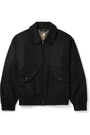 MONITALY CWE Wool-Blend Bomber Jacket