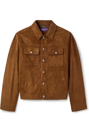 Ralph Lauren Suede Trucker Jacket