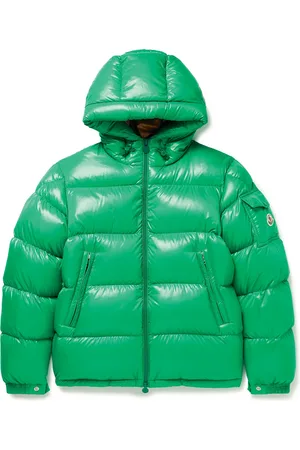 Moncler Ecrins Quilted Shell Hooded Down Jacket