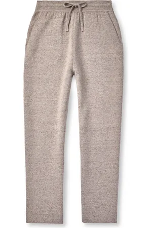 Loro Piana Tapered Linen and Cashmere-Blend Sweatpants