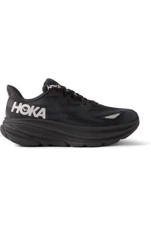 Hoka One One Clifton 9 Rubber-Trimmed Recycled-GORE-TEX Invisible Fit Sneakers