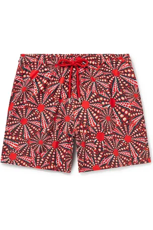 Vilebrequin Moorise Straight-Leg Mid-Length Printed Swim Shorts