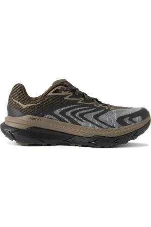 Hoka One One Tecton X 2 TS Rubber-Trimmed Mesh Sneakers