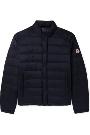 Moncler Slim-Fit Logo-Appliquéd Quilted Nylon Down Jacket