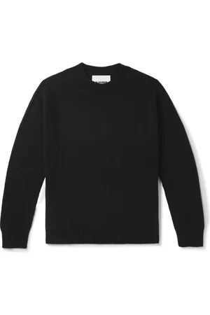 Jil Sander Merino Wool and Cashmere-Blend Sweater