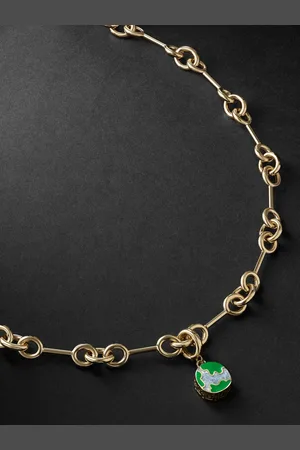 Lauren Rubinski And Enamel Pendant Necklace