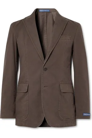 Ralph Lauren Cotton-Blend Twill Blazer