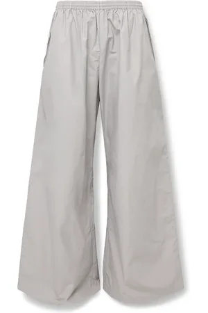 Acne Studios Pubbero Wide-Leg Cotton and Nylon-Blend Trousers