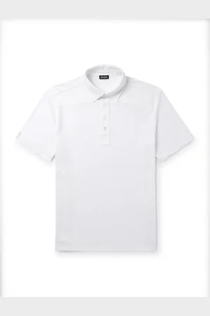 Ermenegildo Zegna Slim-Fit Linen Polo Shirt