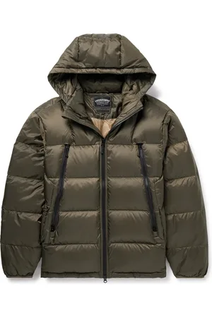 FrizmWORKS Altavia Slim-Fit Quilted Nylon Hooded Down Jacket