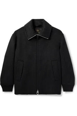 Loro Piana Marius Brushed-Cashmere Jacket
