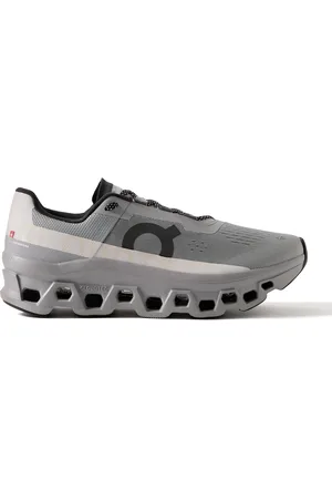 On Running Cloudmster Rubber-Trimmed Mesh Running Sneakers
