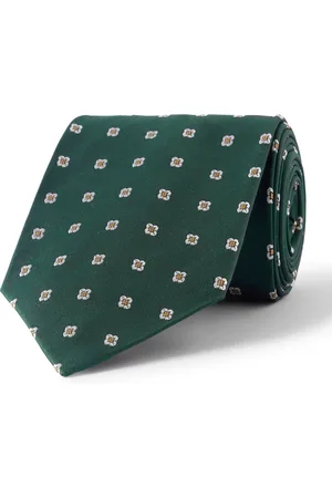 Dunhill 9.5cm Floral Silk-Jacquard Tie
