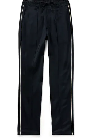 Tom Ford Straight-Leg Piped Tech-Jersey Track Pants