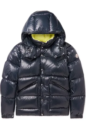 Moncler Coutard Quilted Glossed-Shell Hooded Down Jacket