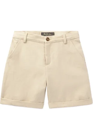 Loro Piana Nevin Antigua Linen Bermuda Shorts