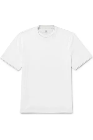 Brunello Cucinelli Layered Cotton-Jersey T-Shirt