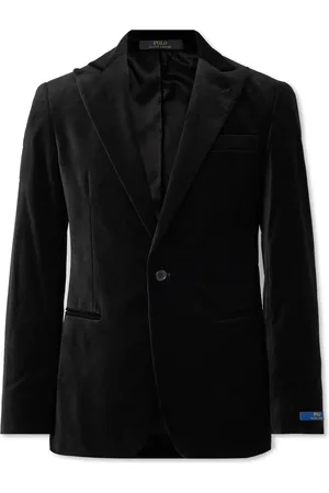 Ralph Lauren Cotton-Velvet Blazer