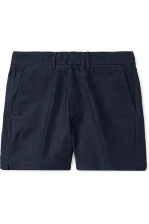 Tom Ford Slim-Fit Straight-Leg Brushed Cotton-Twill Shorts