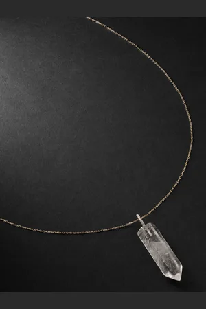 Mateo Quartz and Diamond Pendant Necklace